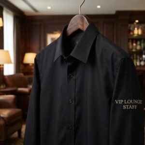 프리미엄 VIP 라운지 스태프 셔츠 (골드 라벨)