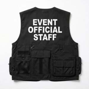 오피셜 토너먼트 & 이벤트 스태프 조끼 (멀티포켓)