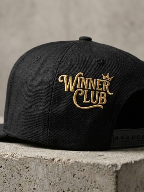 커스텀 'LUCKY 7' 위너스 클럽 스냅백